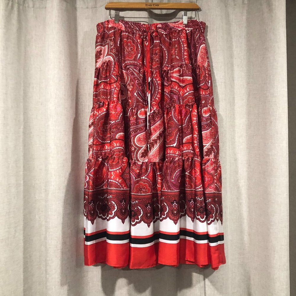 Ralph Lauren tiered skirt size XL